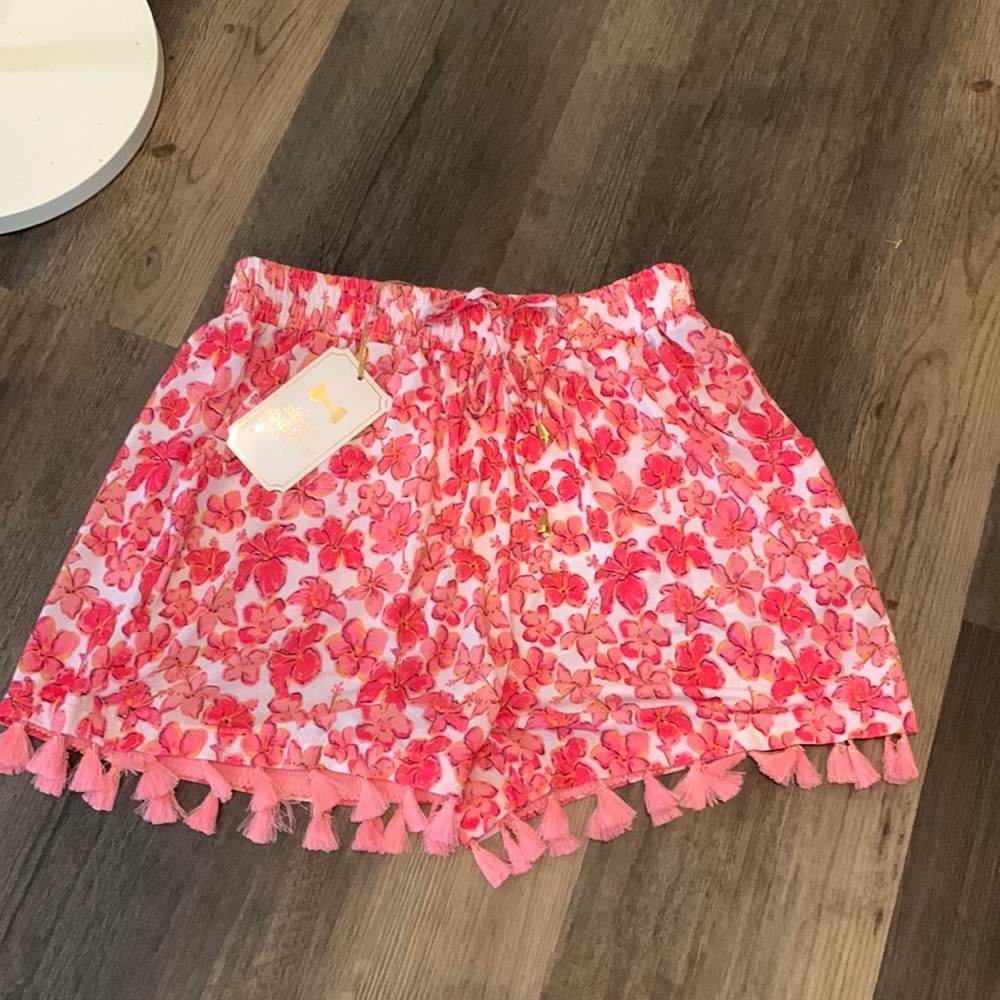 Simply Southern Sarasota tasseled‎ pocketed shorts. NWT